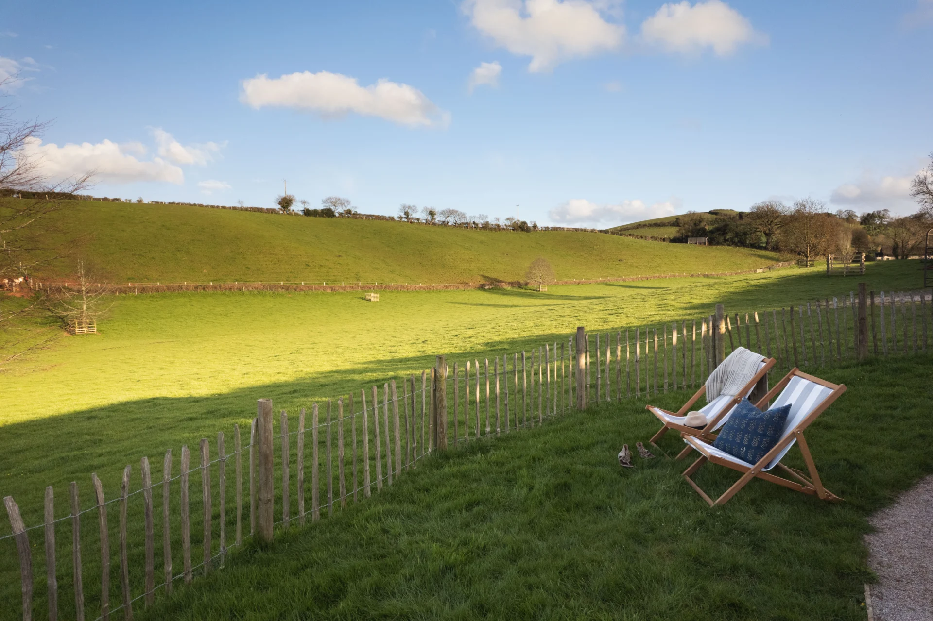 Airstream | view from our fabulous Airstream in the Devon countryside the perfect glamping spot.